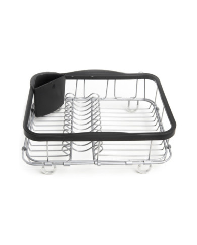 Escurridor de platos Sinkin Multi-Use 37x29 cm Plateado-Negro