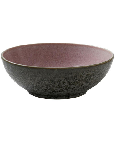 Tazón Malosa 30x10 cm gris / rosa claro