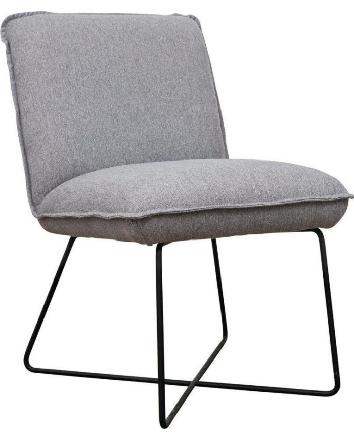 Sillón Hall 50x79 cm gris claro