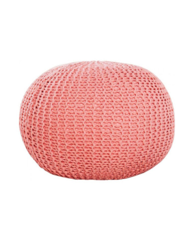 Puf Leeds 50 cm Coral.