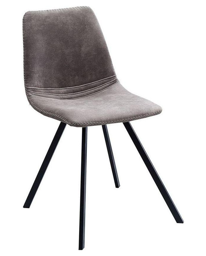 Silla Amsterdam Retro gris oscuro