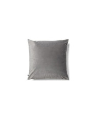 Funda cojín Lita 45 x 45 cm terciopelo gris