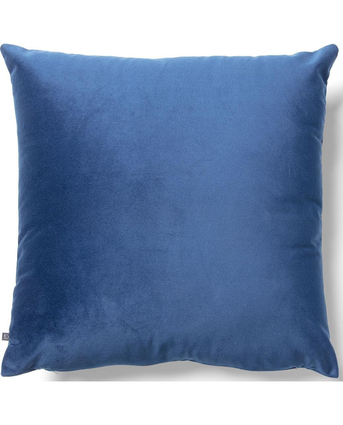 Funda cojín Lita 45 x 45 cm terciopelo azul
