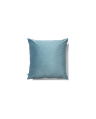 Funda cojín Lita 45 x 45 cm terciopelo turquesa