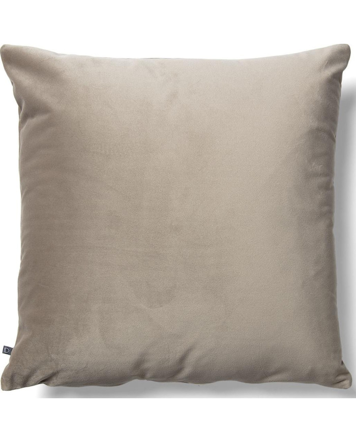Funda cojín Lita 45 x 45 cm terciopelo topo