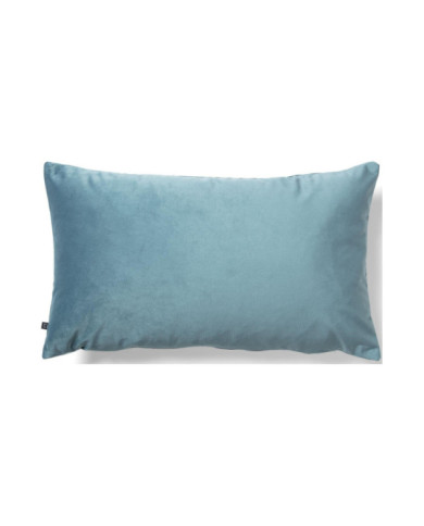 Funda cojín Lita 30 x 50 cm terciopelo turquesa