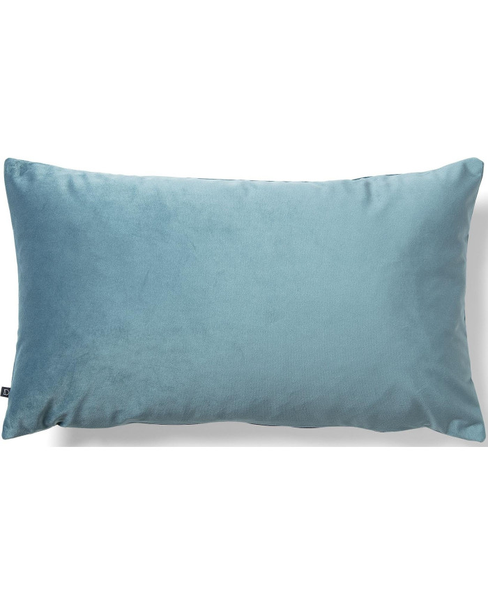 Funda cojín Lita 30 x 50 cm terciopelo turquesa