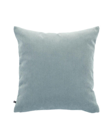 Funda cojín Namie 45 x 45 cm pana turquesa