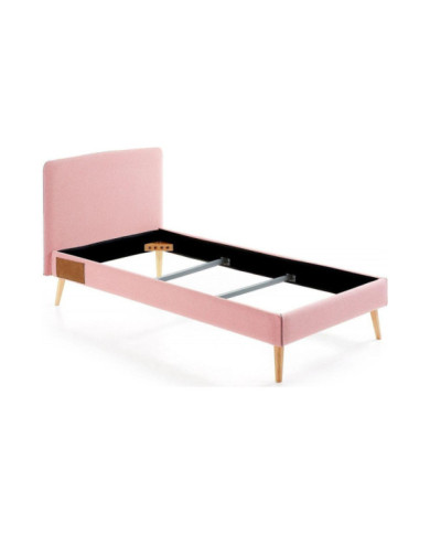 Cama Dyla rosa 90 x 190 cm