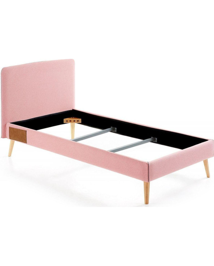 Cama Dyla rosa 90 x 190 cm
