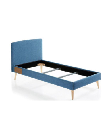 Cama Dyla azul oscuro 90 x 190 cm
