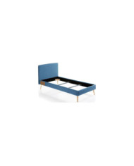 Cama Dyla azul oscuro 90 x 190 cm
