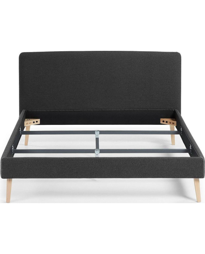 Cama Dyla grafito 160 x 200 cm