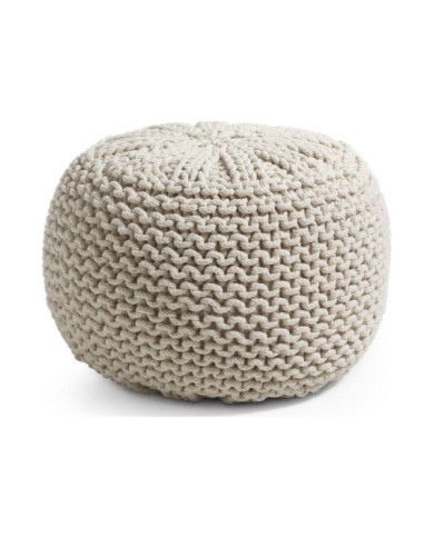 Puf Shott    diam         50 cm blanco