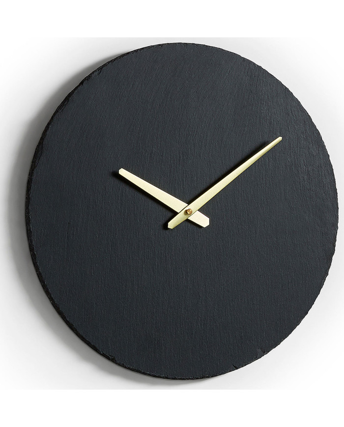 Reloj de pared Wenig    diam         40 cm pizarra