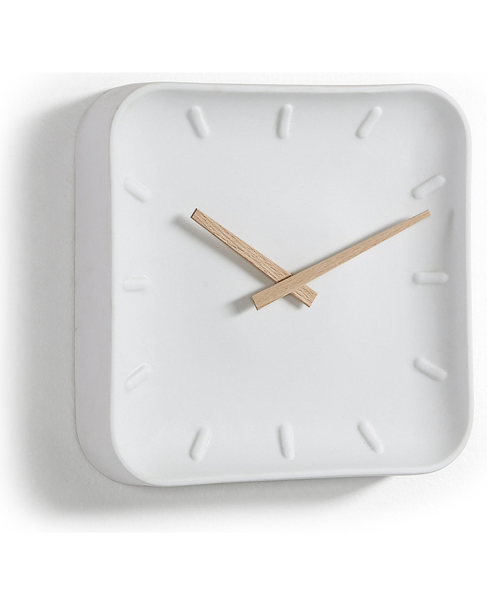 Reloj de pared cuadrado Wana 26 x 26 cm