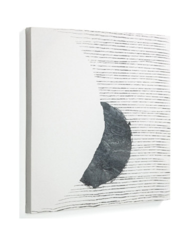 Lienzo grande Prism 50 x 50 cm fondo gris