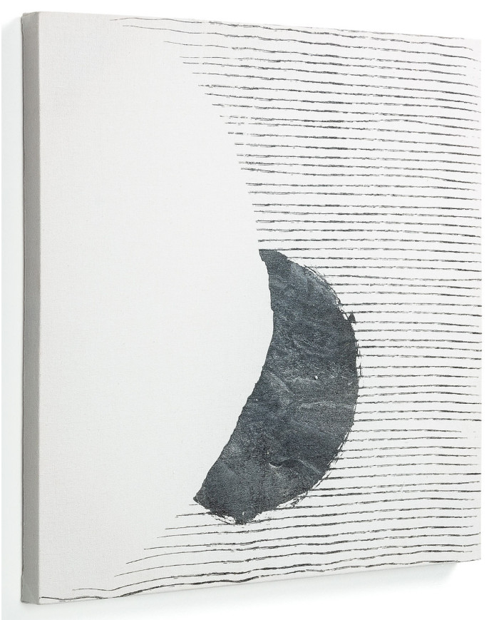 Lienzo grande Prism 50 x 50 cm fondo gris