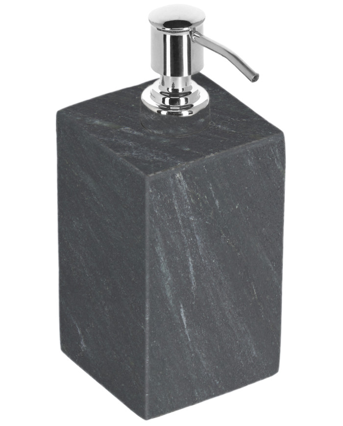 Dispensador de jabón Aixa mármol negro