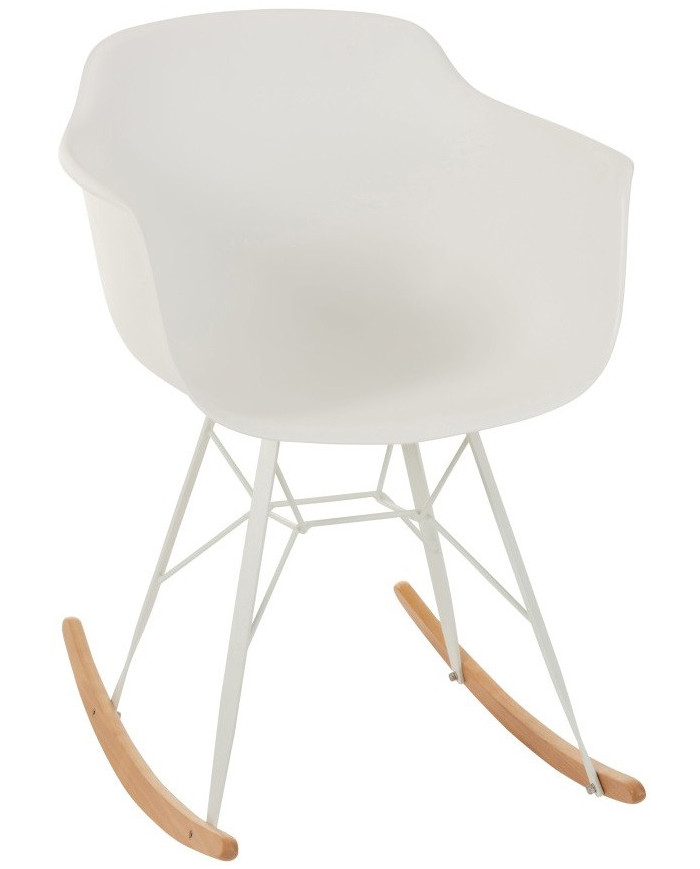 Mecedora Willy 69x79 cm blanca