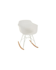 Mecedora Willy 69x79 cm blanca
