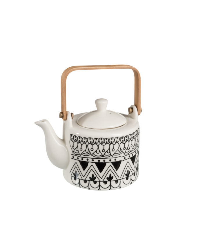 TETERA MONO BOHO CER NEG/BLA