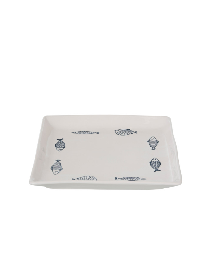 FUENTE CUADRADA PECES DOL AZUL