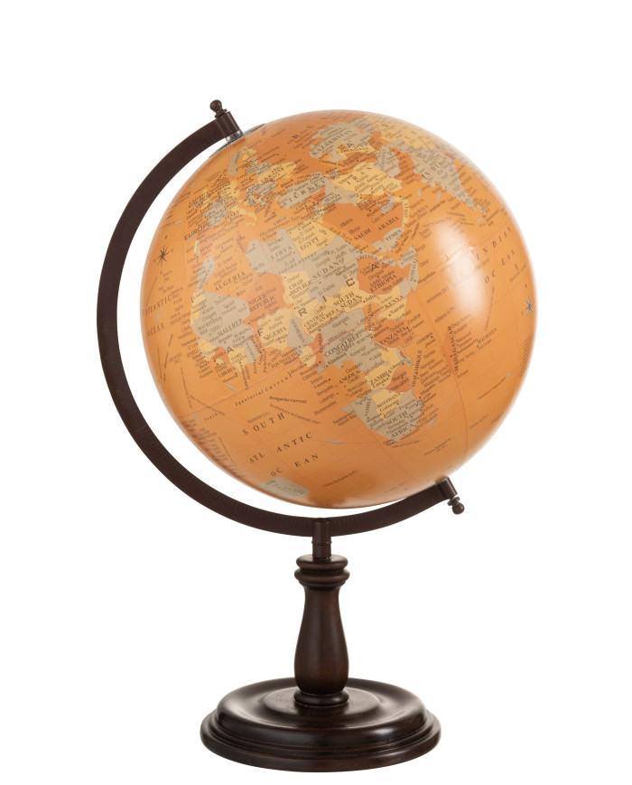 GLOBO TERRESTRE +PIE MAD OCR L