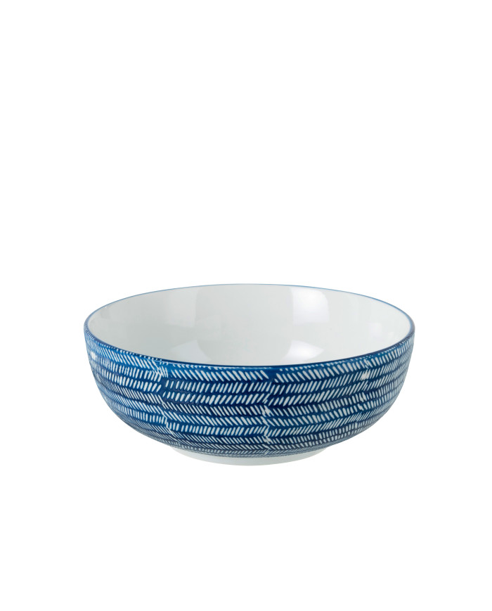 CUENCO IMPRESO PORCELANA AZ/BL