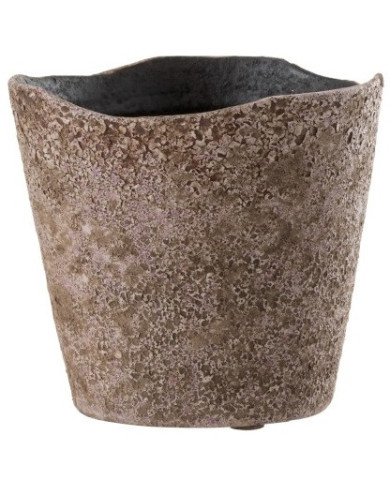 MACETA CRUDO CER MAR/ROS S