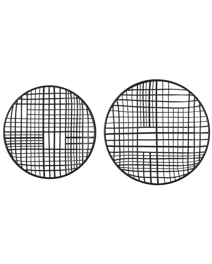 Decoraciones de pared Lonart (2 juegos) negro