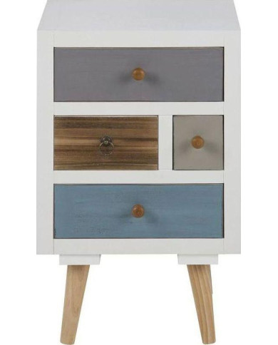 Mesita de noche tailandesa 36 x 59 cm