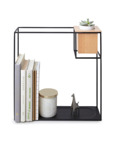 Estantería Cubist 38x39 cm Negro.