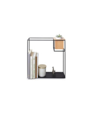 Estantería Cubist 38x39 cm Negro.