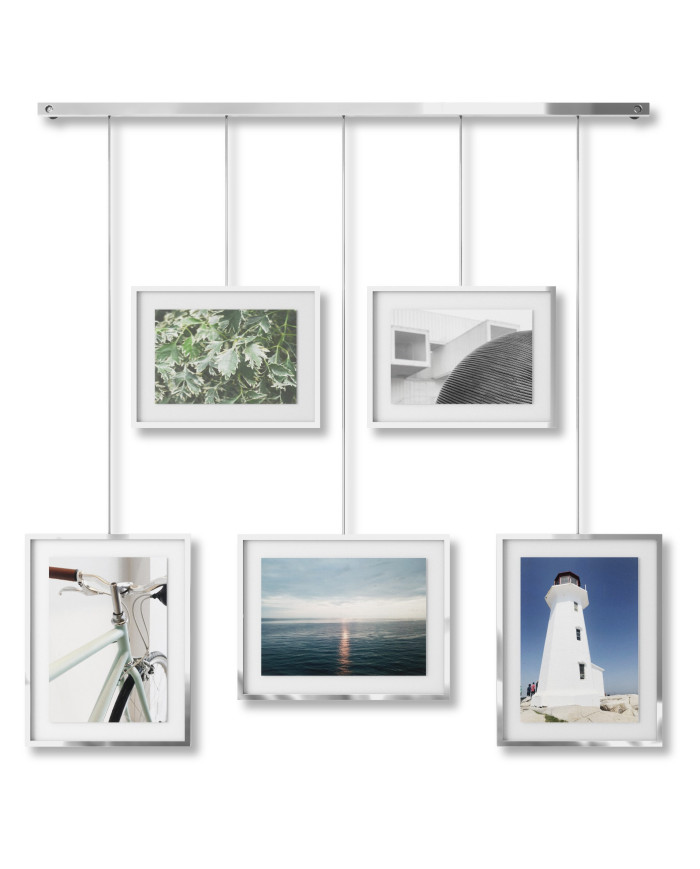 Marco de fotos de exposición 70x66 cm cromado