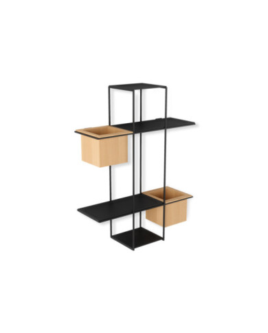 Estantería Cubist 48x64 cm natural