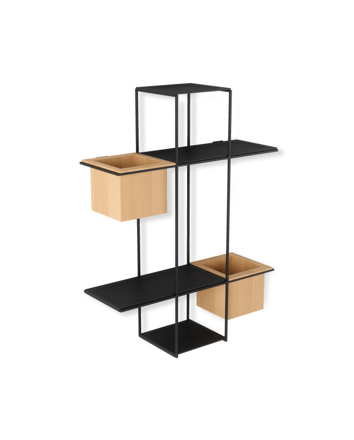 Estantería Cubist 48x64 cm natural