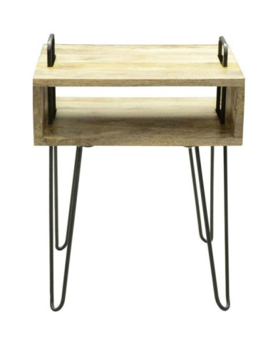 Mesa de centro Mango 40x34 cm, madera