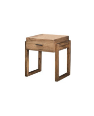 Mesa de noche Gobi 45x50 cm mango