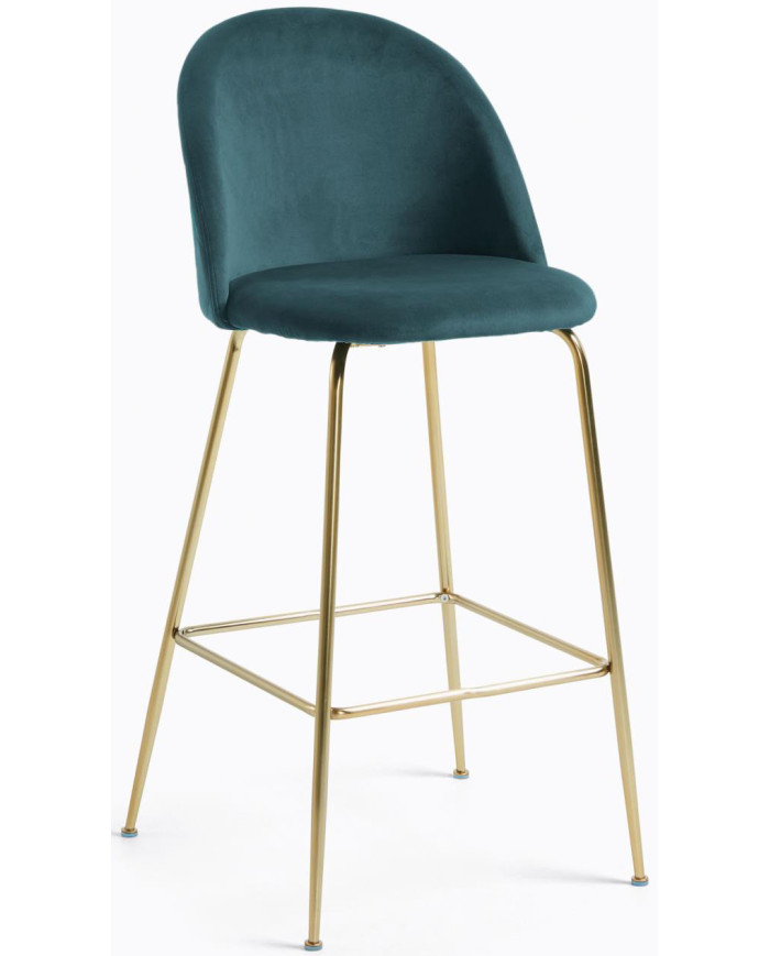 Taburete de bar Mystere 53x108 cm turquesa