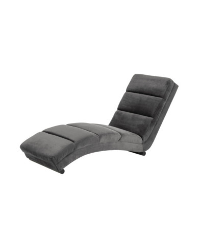 Sofá tipo chais longue Slinky 60x170 cm gris oscuro