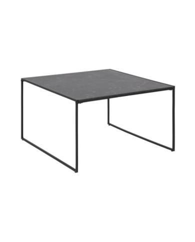 Mesa de centro Infinity 80x80 cm negro