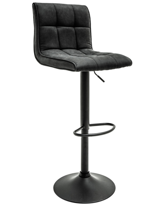 Taburete de bar Modena 95-115 cm gris vintage