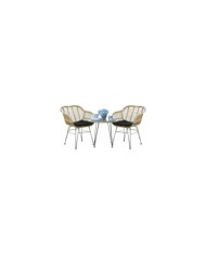 Conjunto de jardín Ogile (3-set) natural-black