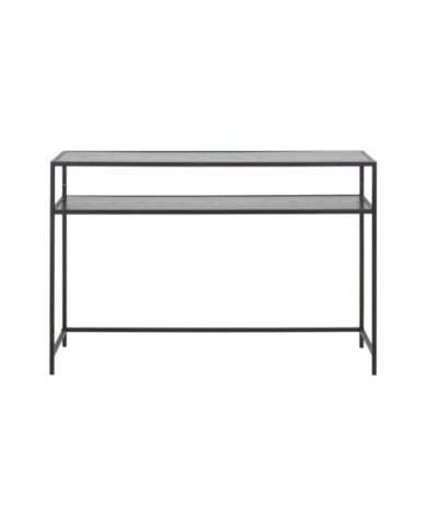 Consola Seaford 120x79 cm negro