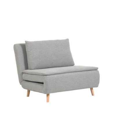 Sofá 1-0s. Khina 104 cm gris claro