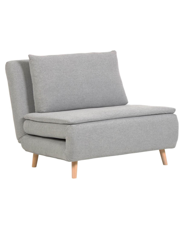 Sofá 1-0s. Khina 104 cm gris claro