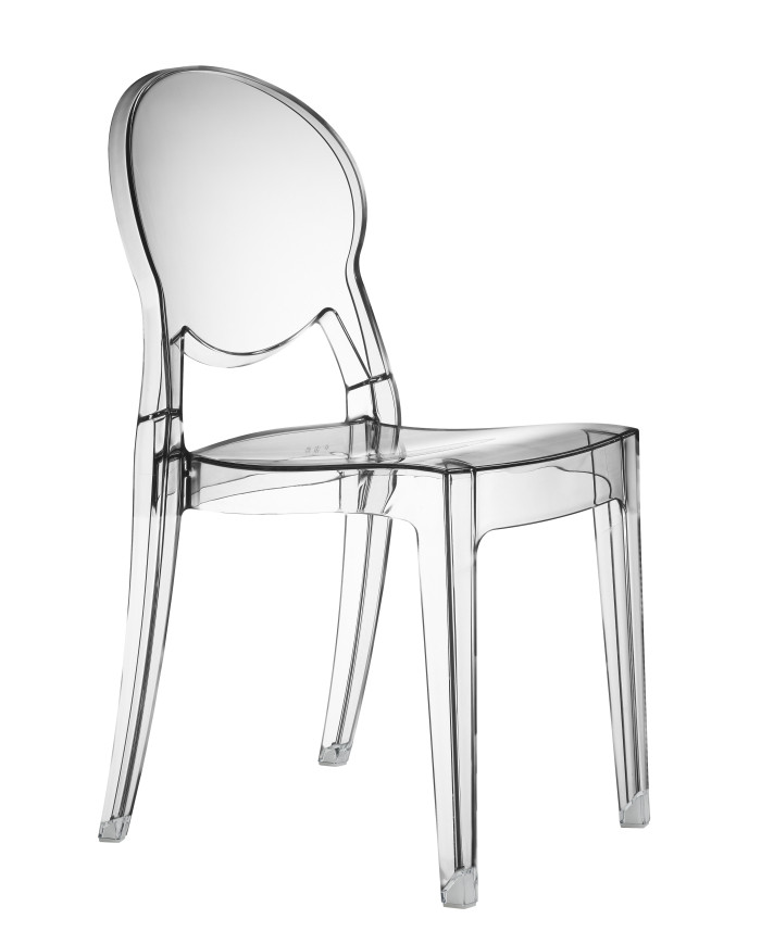 Silla Igloo 45x87 cm Transparente