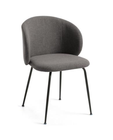 Silla Minna gris oscuro