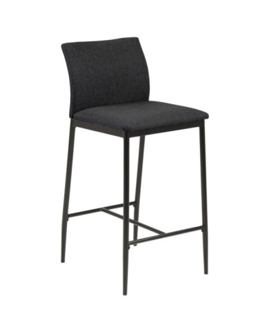 Taburete de bar Demina 40x88 cm gris